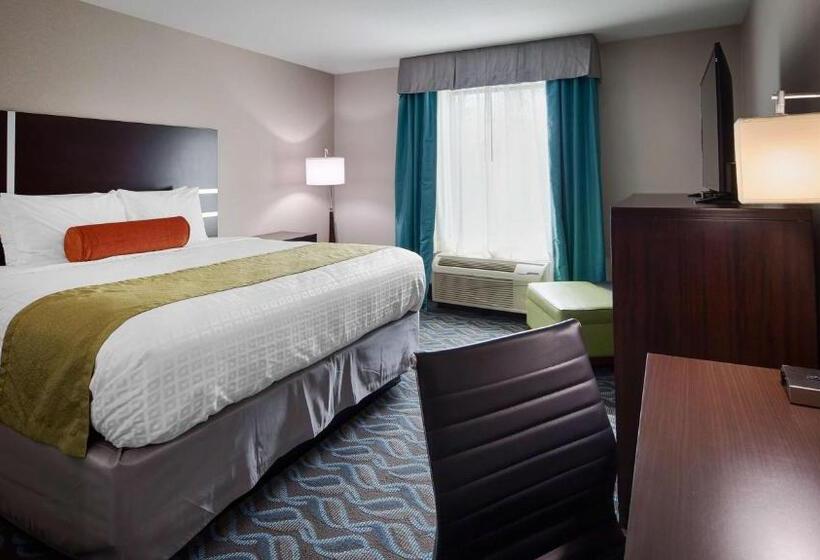 غرفة قياسية سرير كينج لذوى الإحتياجات الخاصة, Best Western Plus Hardeeville Inn & Suites