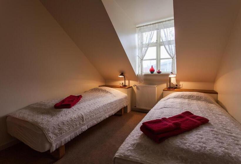 اتاق استاندارد با سرویس بهداشتی مشترک, Guesthouse Isafjordur  Gamla