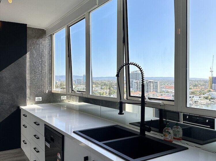 דירת 2 חדרים סופריור, Condor Ocean View Apartments Managed By Gold Coast Premium