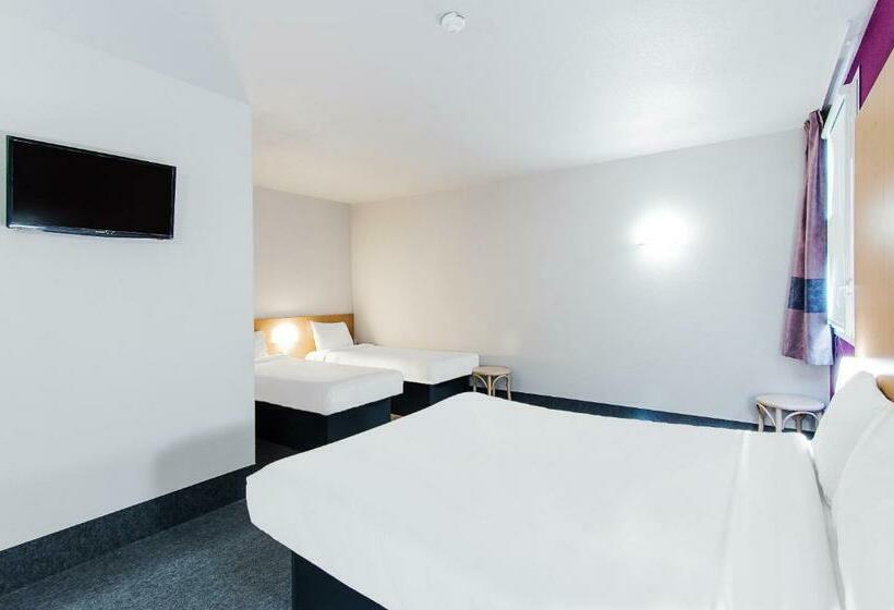 Quarto Quádruplo Standard, B&b Hotel Toulouse Purpan Zénith