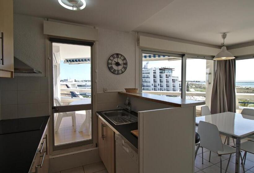 带2个卧室的公寓, Residence Ulysse Port Camargue