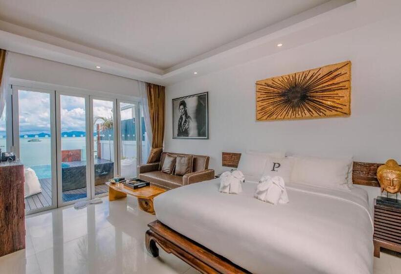 ویلای یک اتاق خوابه با استخر شنا, The Privilege Hotel Ezra Beach Club