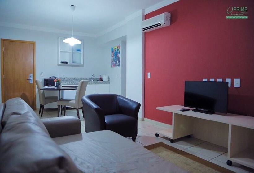침실 1개 아파트, Prime Hotel águas Da Serra