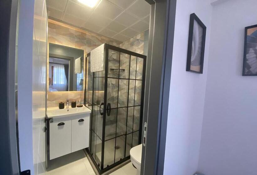 اتاق استاندارد با بالکن, Tinos Otel & Bağ Evi 12 Yaş üstü