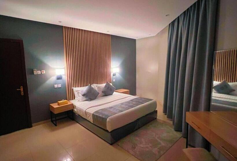 اتاق لوکس, السعادة سويت   الملز الرياض Saada Suites Serviced Apartments