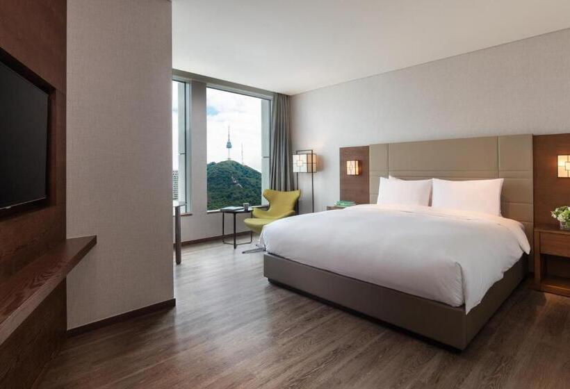 Quarto Executivo Cama King, Courtyard By Marriott Seoul Namdaemun