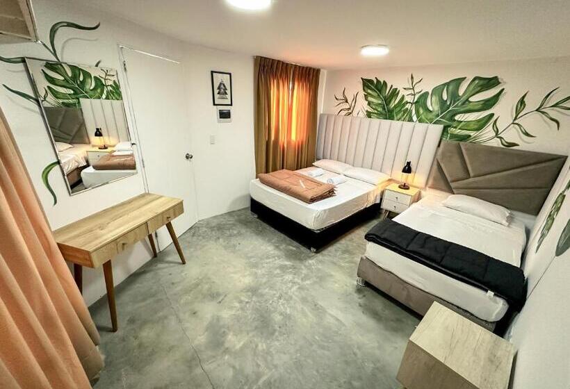 اتاق راحتی سه تخته, Ancestral Hostel Barranco