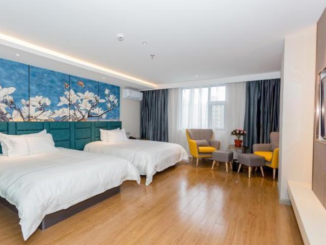 Quarto Familiar, Magnotel Yangzhou China Grand Canal Museum Wanda Plaza