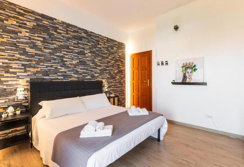 标准间侧面带海景, Pantanello Rooms Avola