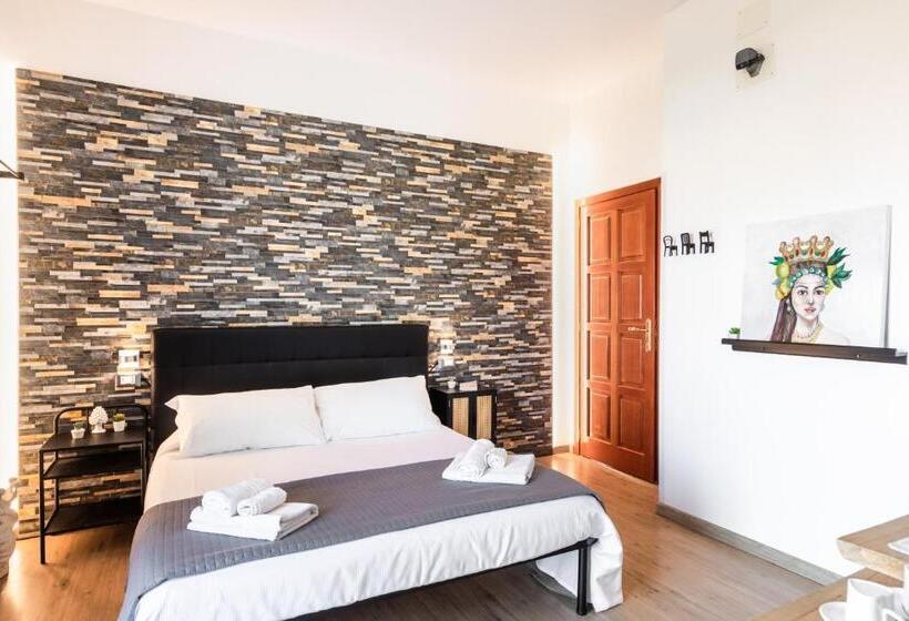 标准间侧面带海景, Pantanello Rooms Avola