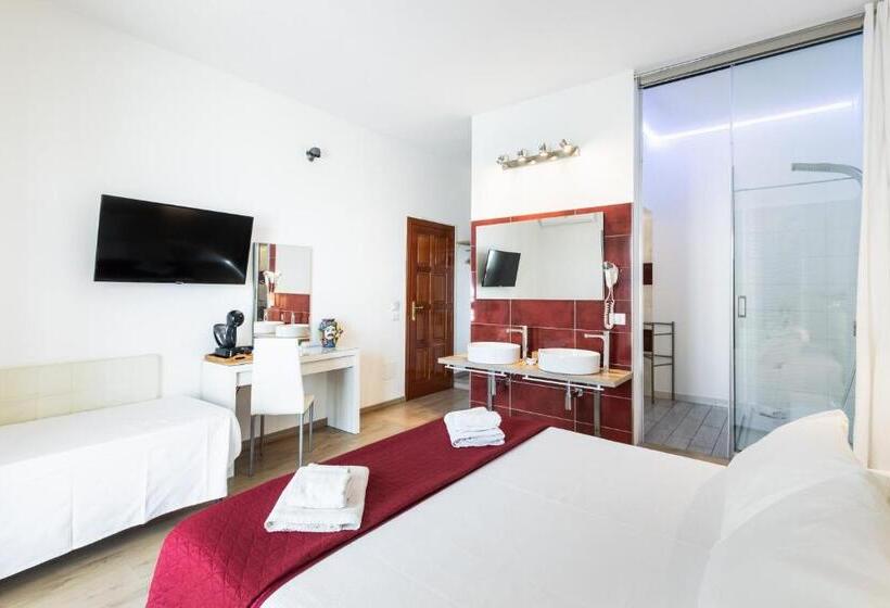 小型套房带海景, Pantanello Rooms Avola
