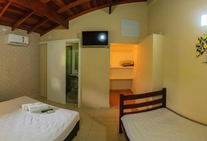 Quarto Triplo Deluxe, Guaruja Hostel