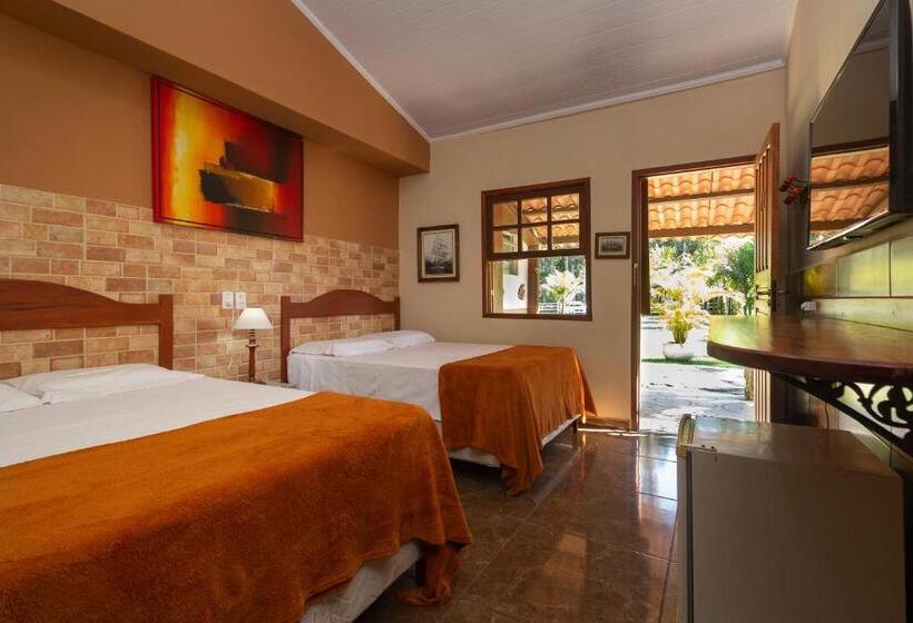 Quarto Estandar, Pousada Rio Paraty