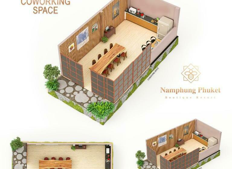 آپارتمان دوبلکس 1 خوابه, Namphung Phuket Boutique Resort