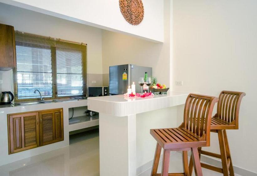 آپارتمان دوبلکس 1 خوابه, Namphung Phuket Boutique Resort