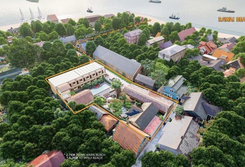 اتاق اکونومی, Namphung Phuket Boutique Resort