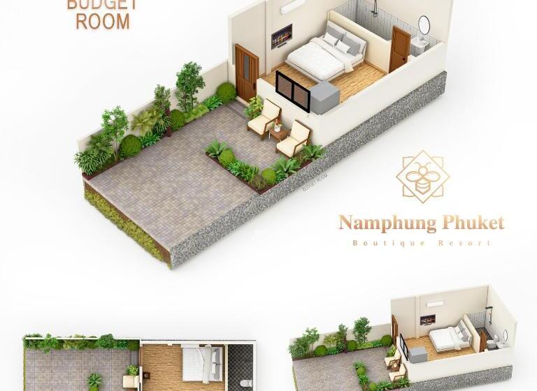 اتاق اکونومی, Namphung Phuket Boutique Resort