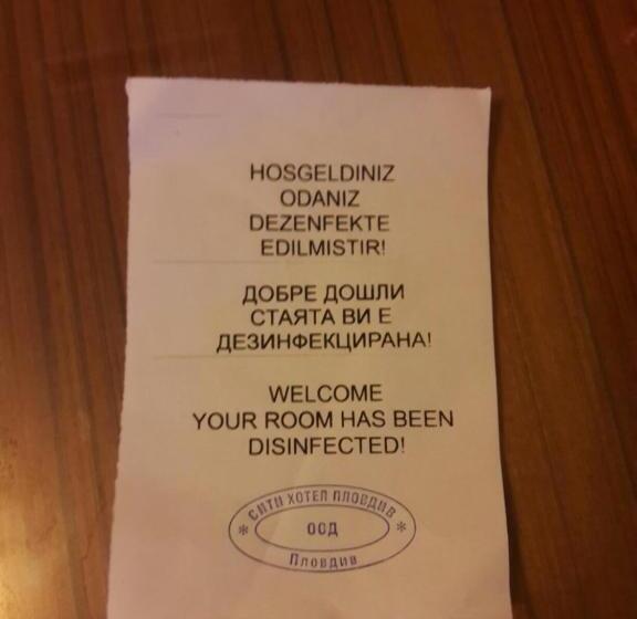 اتاق استاندارد یک نفره, City Hotel Plovdiv
