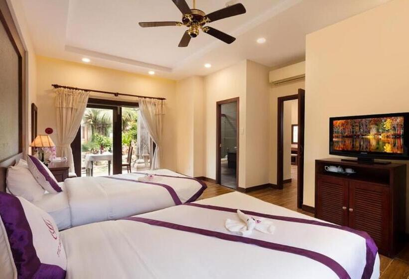 سوئیت جونیور با چشم‌انداز باغ, Ttc Resort Ninh Thuan  Unlimited Access To Water Park