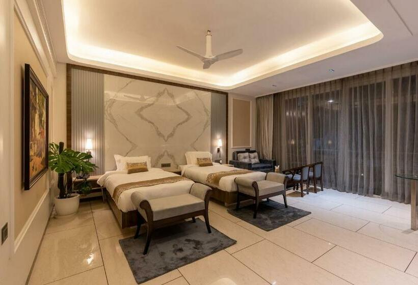 带大床的标准间, Mountain Creek Villa Udaipur