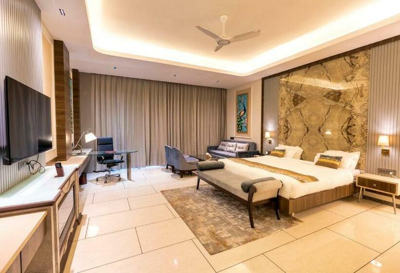 带大床的标准间, Mountain Creek Villa Udaipur