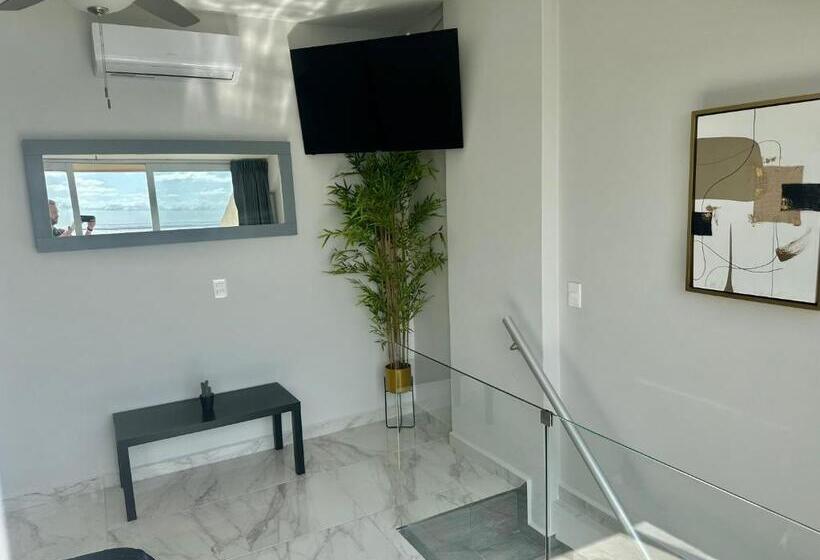 آپارتمان 1 خوابه با چشم‌انداز دریا, Beachfront Penthouse