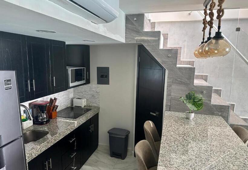 آپارتمان 1 خوابه با چشم‌انداز دریا, Beachfront Penthouse