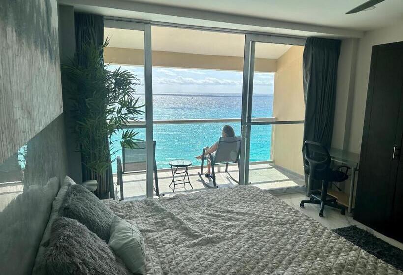 آپارتمان 1 خوابه با چشم‌انداز دریا, Beachfront Penthouse