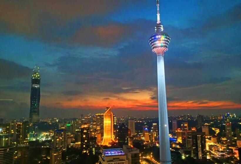 آپارتمان 1 خوابه با چشم‌انداز, Luxury Apartment Near Klcc & City Center