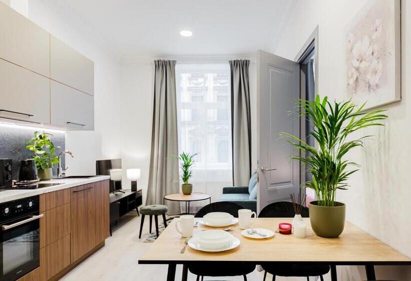 آپارتمان 1 خوابه, Rigaapartment Elizabetes 22 Self Service Apart
