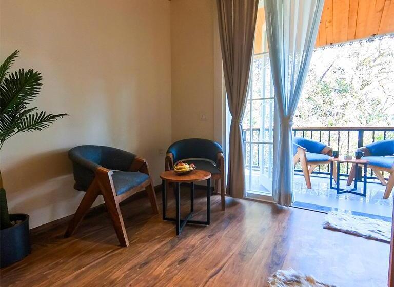 Стандартный Номер Кровать Кинг, Moustache Bhimtal Luxuria, Nainital