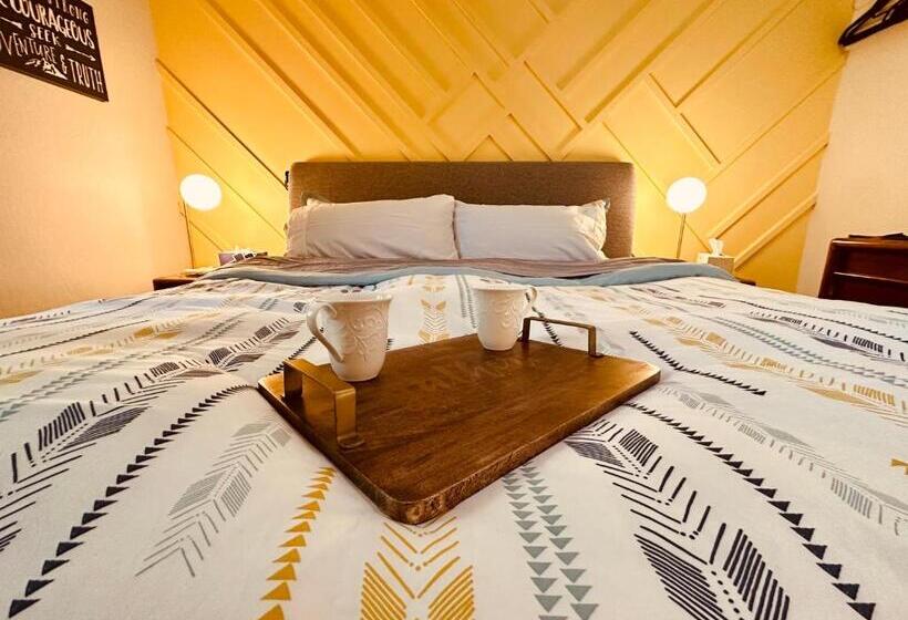 스탠다드 룸 킹사이즈 침대, Tranquil Mountain Refuge Cabin In Santa Cruz