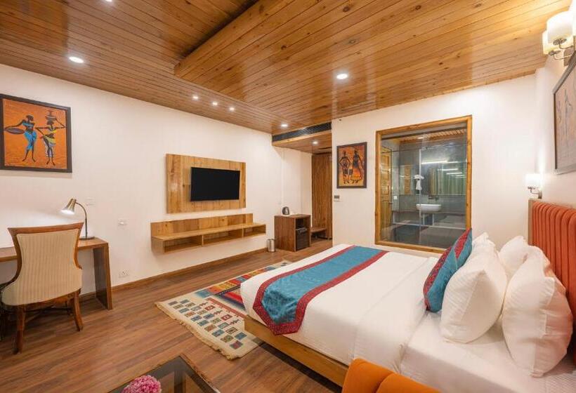 스탠다드 룸 산 전망, Bradhi   Echor Riverside Resort Jibhi