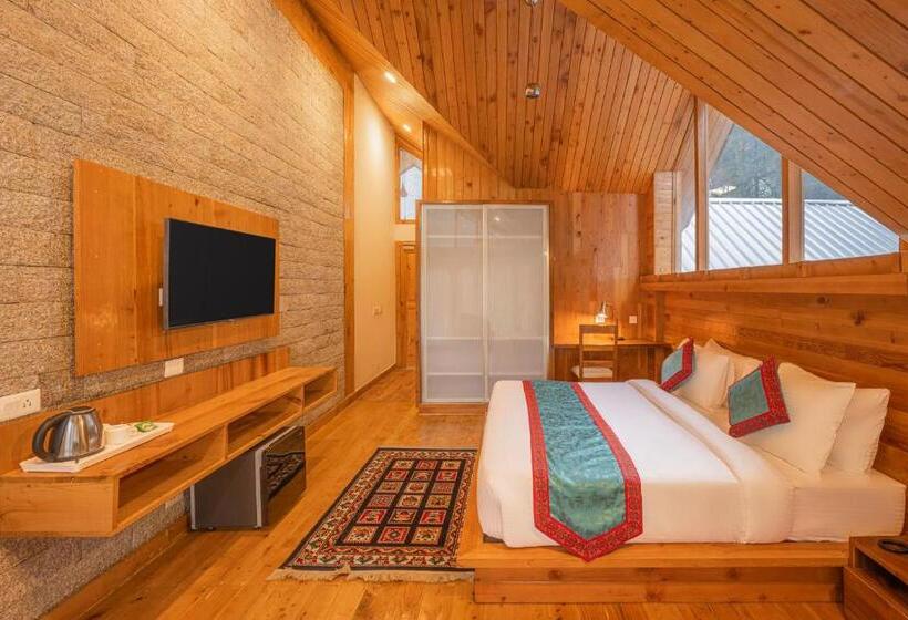 1 베드룸 수피리어 스위트, Bradhi   Echor Riverside Resort Jibhi
