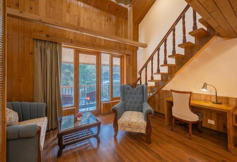 산 전망 스위트, Bradhi   Echor Riverside Resort Jibhi