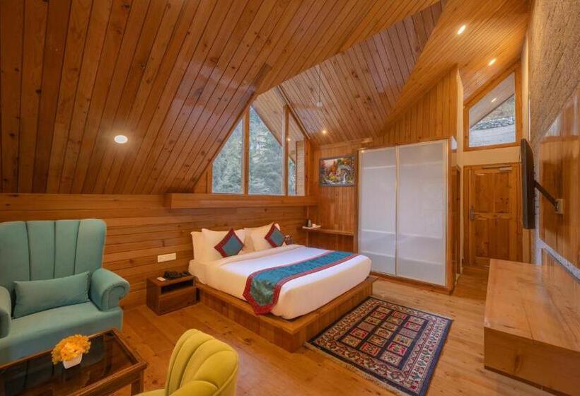 1 베드룸 수피리어 스위트, Bradhi   Echor Riverside Resort Jibhi