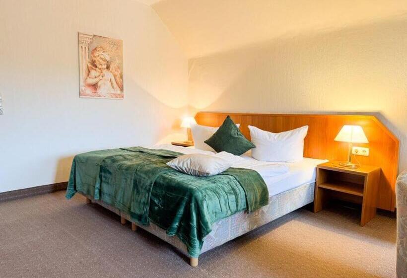 غرفة قياسية مزوَّدة بشُرفة, Harzhotel Grünett