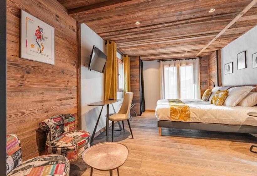 اتاق استاندارد با بالکن, Chalet Charming B And B