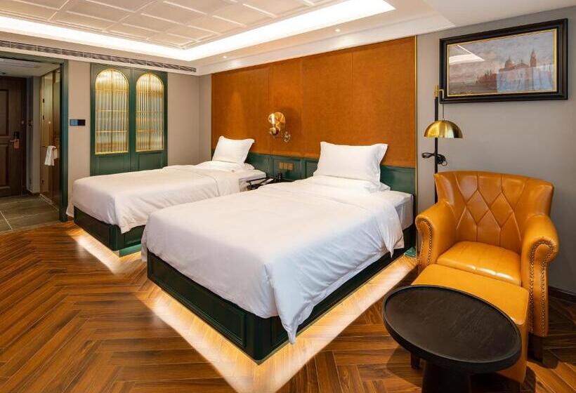 스탠다드 룸, Elite Hotel Taikoo Hui Plaza Guangding Metro Station Branch   Free Shuttle Bus To Canton Fair Comple