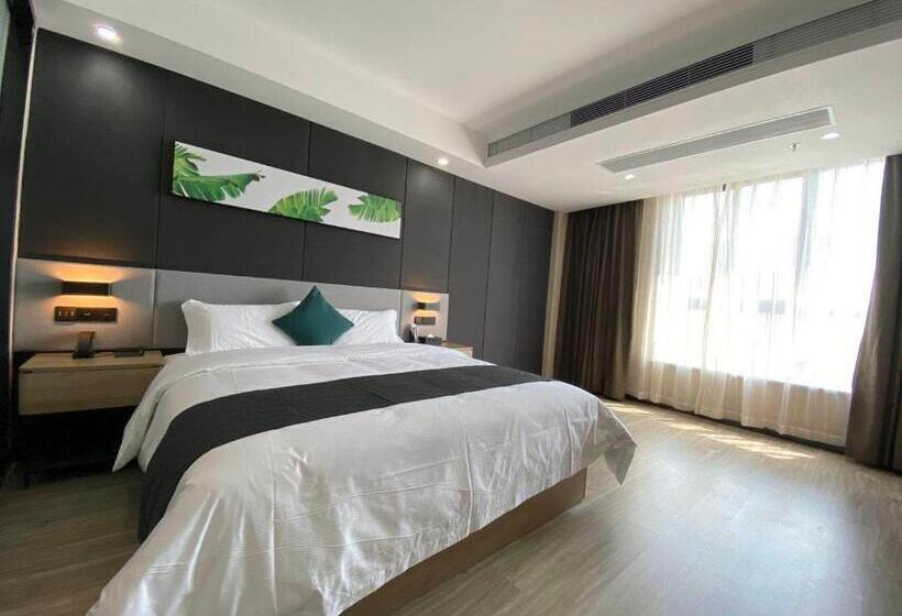 Номер Стандарт Плюс, Thank Inn Plus Changsha Ningxiang Ningbang Plaza Pedestrian