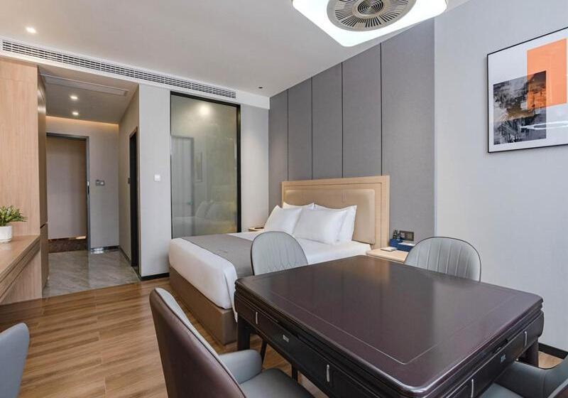 Номер Стандарт, Lanou Hotel Qianjiang High Speed Railway Station Lobster City