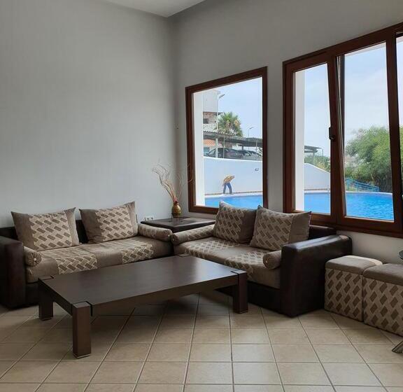 침실 1개 풀장 전망 아파트, Appart Hôtel Cabo Negro M Diq   Piscine