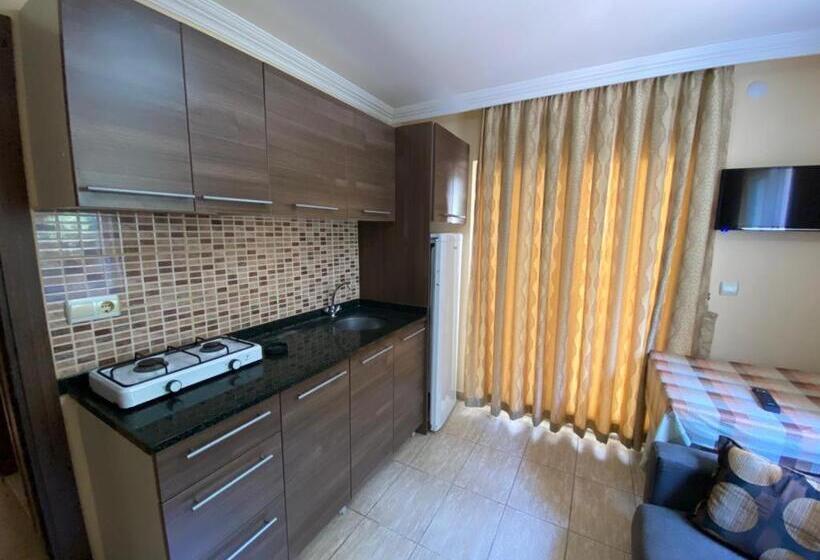 Apartamento 1 Dormitório com Terraço, Dede Apart Otel