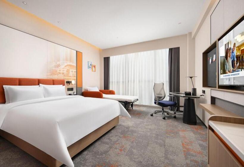 디럭스 룸, Hampton By Hilton Guangzhou Renhe Baiyun Airport Free Airport Shuttle Bus