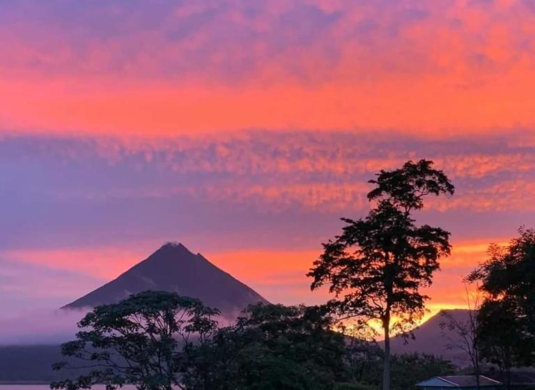 스탠다드 룸 산 전망, Rustico Arenal Glamping & Rooms