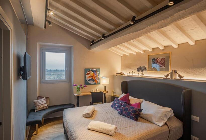 Номер Deluxe Кровать Кинг, Relais Borgo Elissa