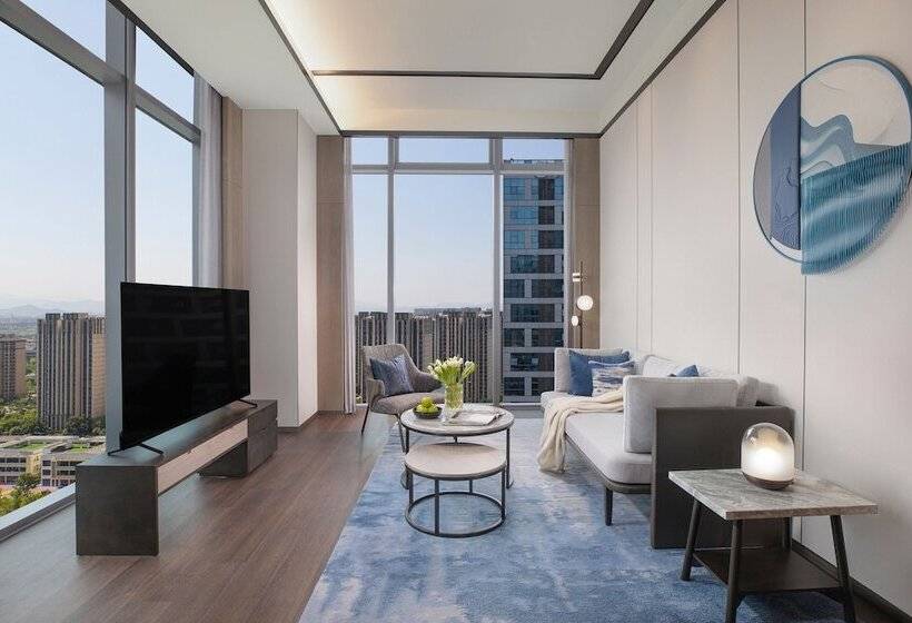 带1个卧室的行政公寓, Marriott Executive Apartments Hangzhou