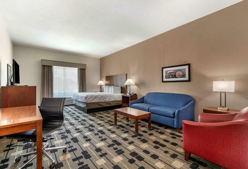 适合残疾人士使用的带超级大床的标准间, Best Western Plus Big Lake Inn