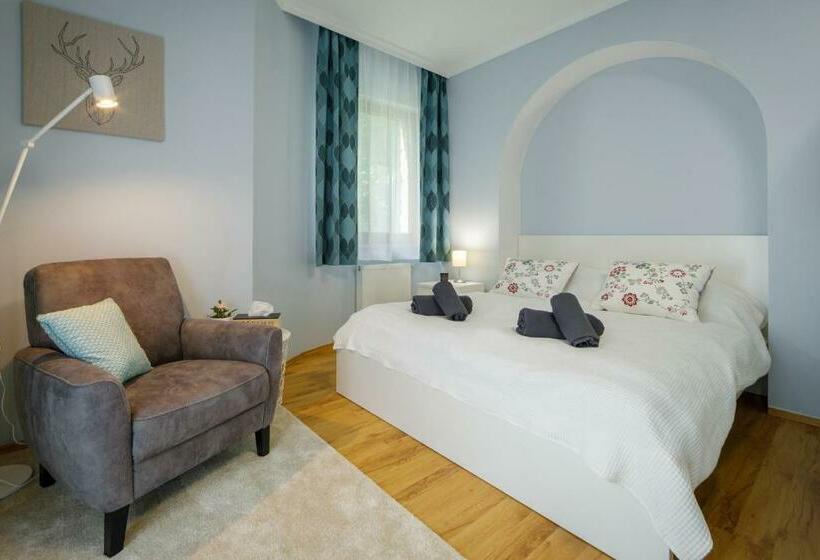 Апартаменты 1 Спальня, Villa Muzsa Deluxe
