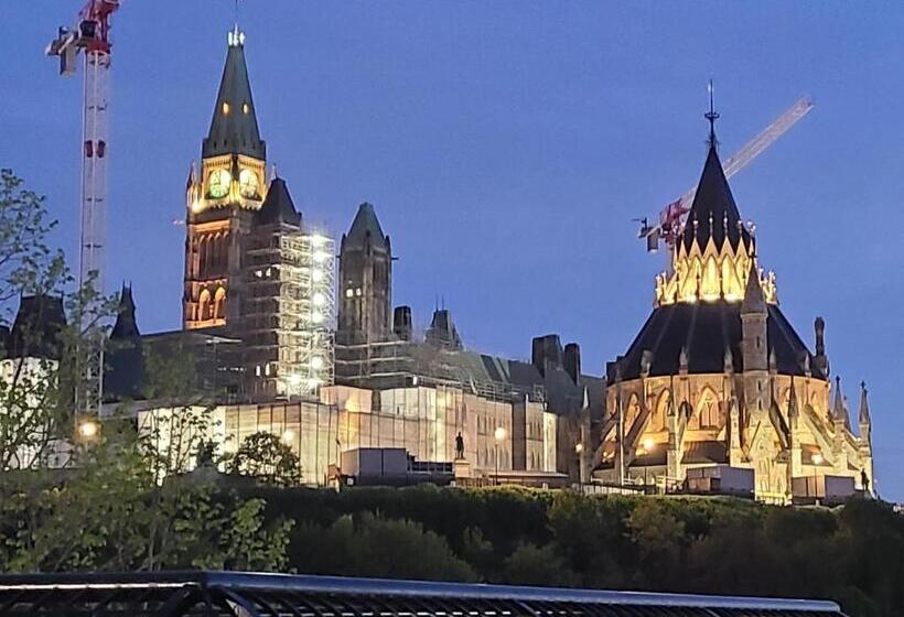 Семейный Номер Совместный Санузел, Downtown Ottawa Spacious Room Accommodation